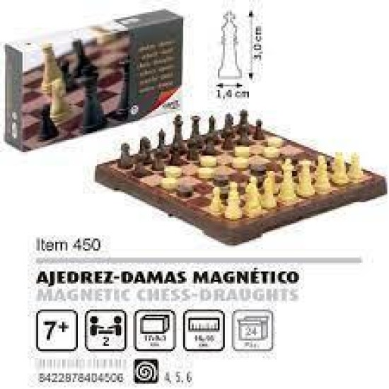 Magnetic Chess And Draughts Small