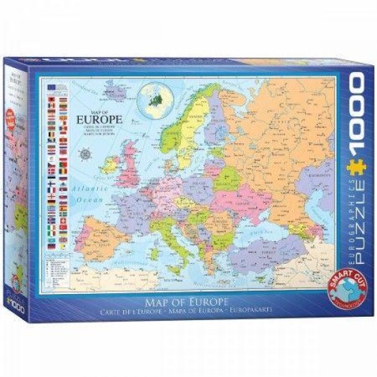 Map Of Europe (1000)