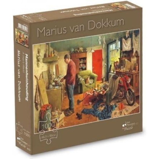 Mannenhuishouding - Marius Van Dokkum (1000)