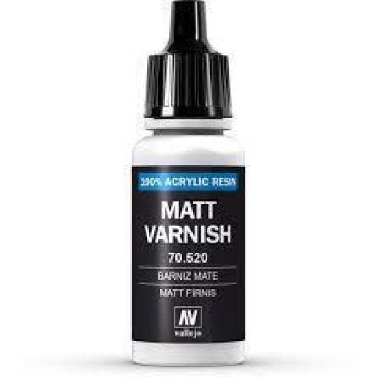 Permanent Matt Varnish 18Ml - Model Color