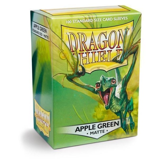 Sleeves Dragon Shield Matte - Apple Green (100Ct)