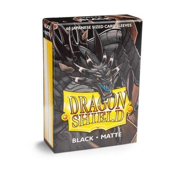 Sleeves Dragon Shield Matte Japanese Black (60Ct)