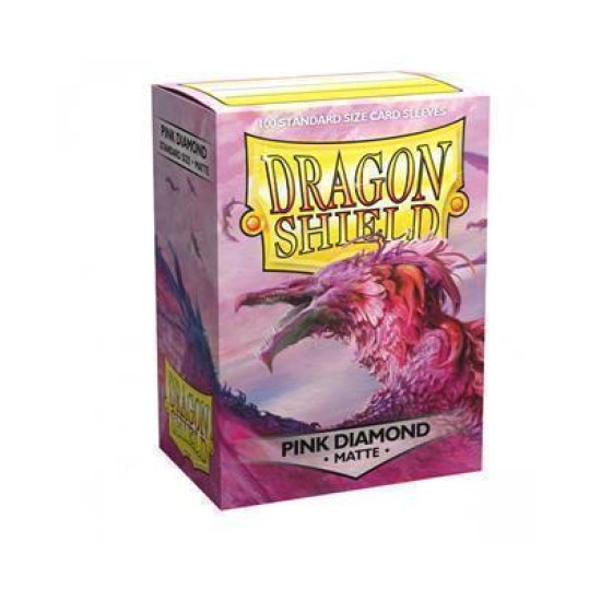 Sleeves Dragon Shield Matte Pink Diamond (100Ct)