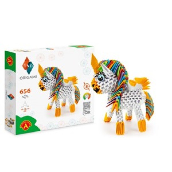 Origami 3D - Unicorn - 656Pcs