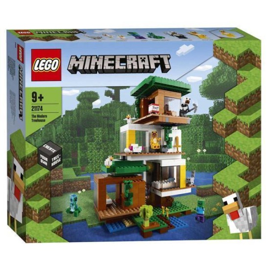 Lego Minecraft 21174 De Moderne Boomhut