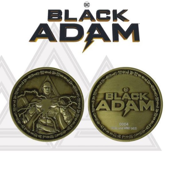 Black Adam Limited Edition Collectible Coin