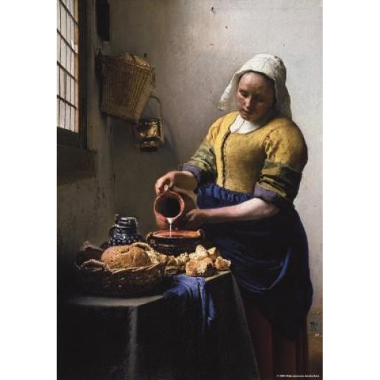 De Keukenmeid - Johannes Vermeer (Rijksmuseum) (1000)