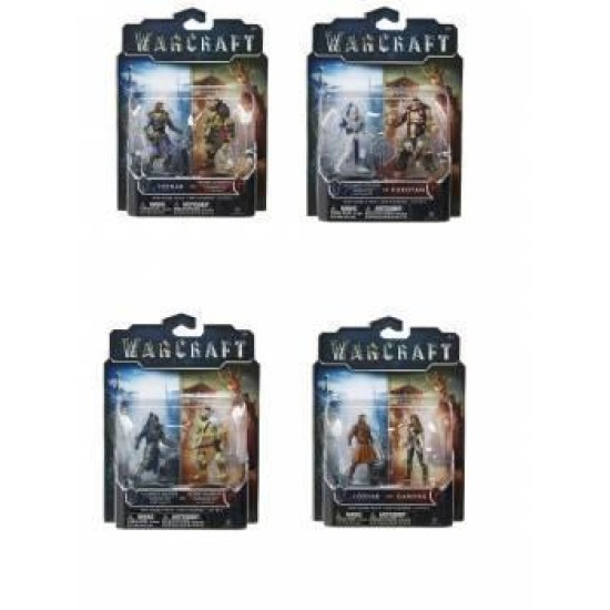 Warctraft The Movie - Mini Action Figures 2 Packs