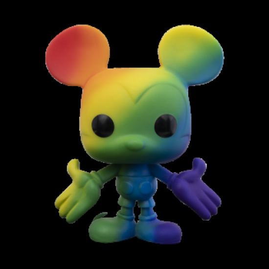 Disney Pop! Pride Vinyl Figure Mickey Mouse (Rnbw) 9 Cm