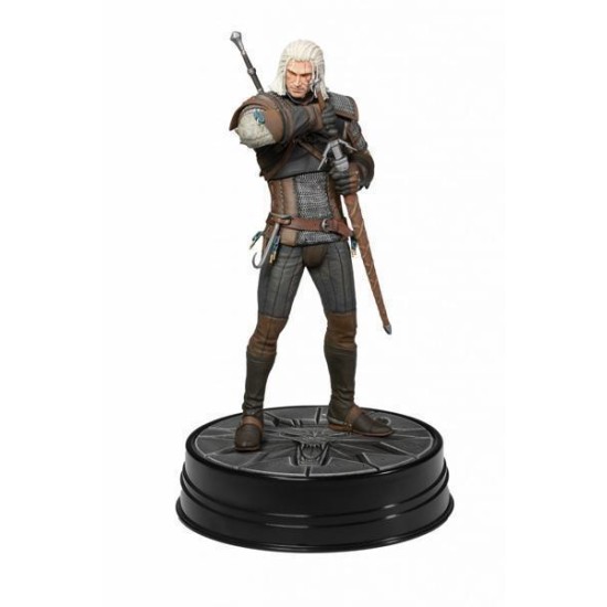 Witcher 3 Wild Hunt Pvc Statue Heart Of Stone Geralt Deluxe 24 Cm