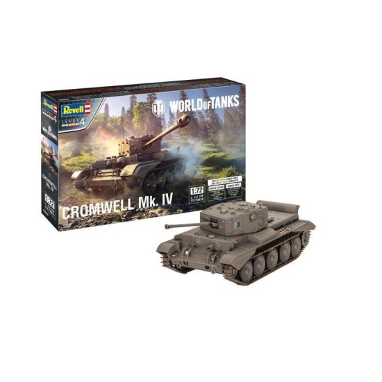 Cromwell Mk. Iv World Of Tanks Revell Modelbouwpakket