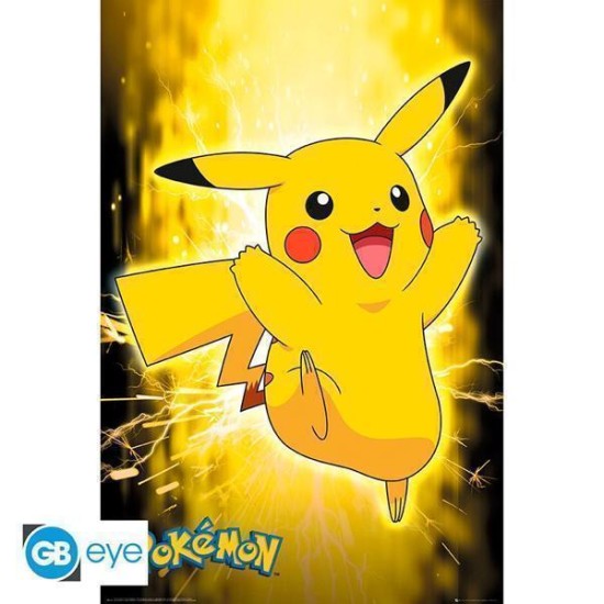 Pokemon - Poster Pikachu Neon (91.5X61)