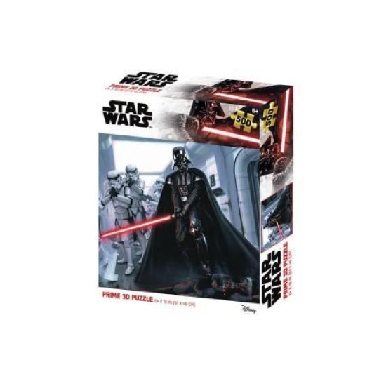 Star Wars Darth Vader  And  Storm Troopers - Prime 3D Puzzle (500)