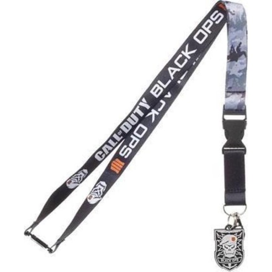 Call Of Duty Black Ops 4 Lanyard With Charm Logo