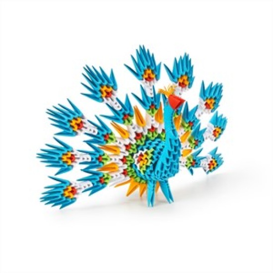 Origami 3D - Peacock - 549Pcs