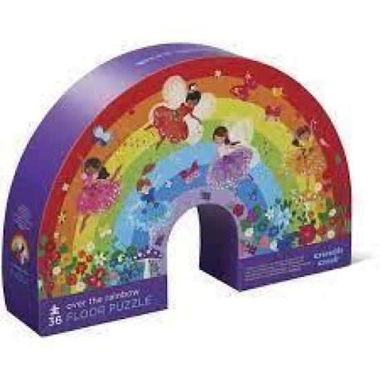36 Pcs Shaped Puzzle/Over The Rainbow