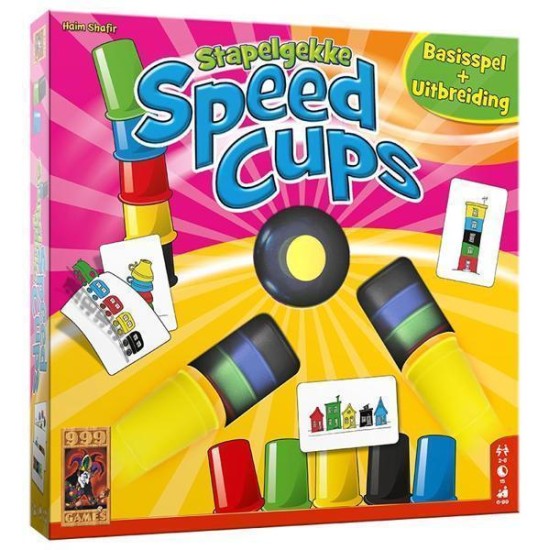 Stapelgekke Speed Cups Actiespel 6 Spelers
