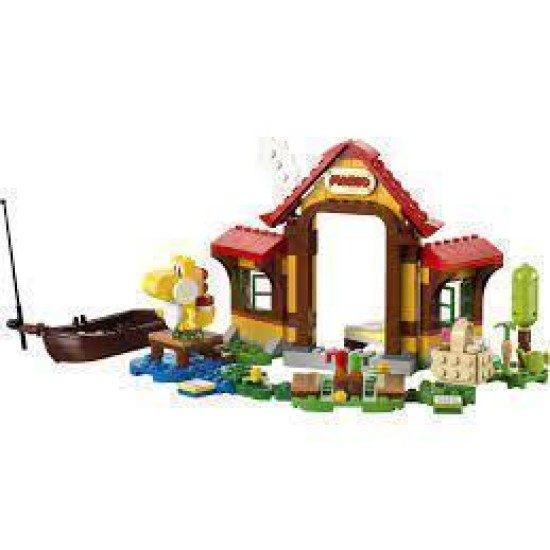 Picknick Bij Mario's Huis Lego