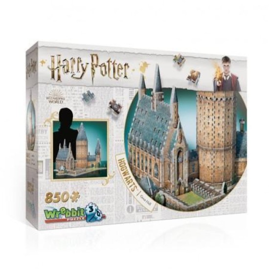 Wrebbit 3D Puzzle - Harry Potter Hogwarts Great Hall (850)