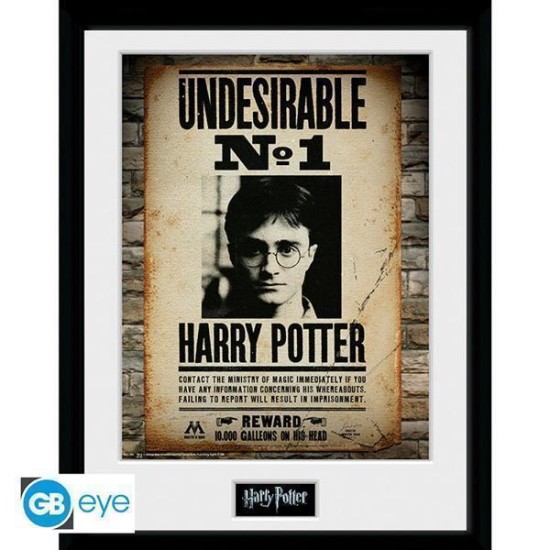 Harry Potter - Framed Print Undesirable No 1 (30X40) X2