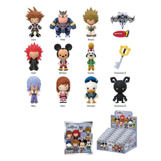 Kingdom Hearts Pvc Bag Clips Series 1 (24)
