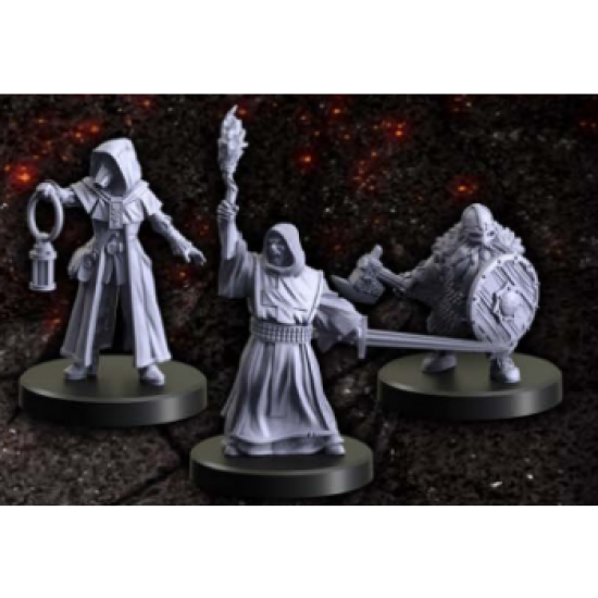 Mfc - The Witcher Miniatures - Classes 03 - Doctor Priest Man-At-Arms