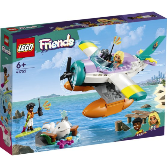 Reddingsvliegtuig Op Zee Lego