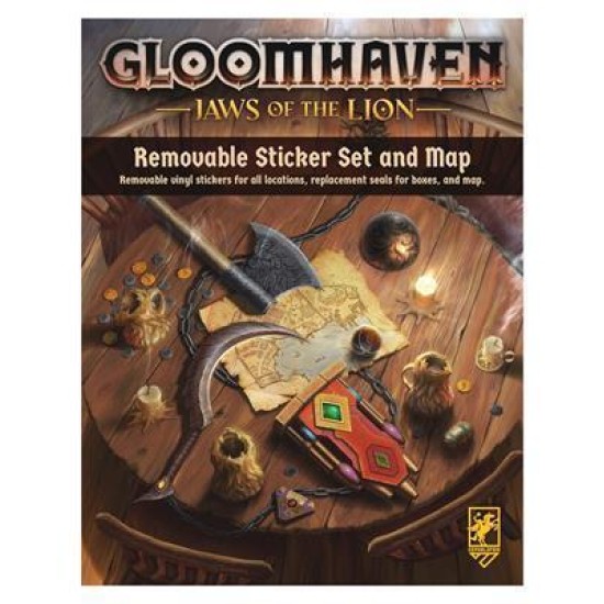 Gloomhaven Jaws Of The Lion Removable Sticker Set