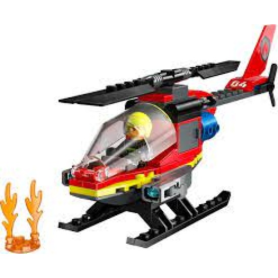Fire Rescue Helicopter Lego (60411)
