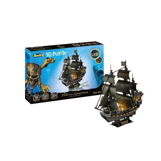 Black Pearl - Led Edition Revell 3D Puzzle Met Verlichting