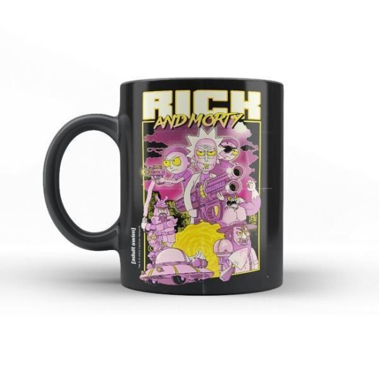 Rick And Morty: Retro Poster Mug