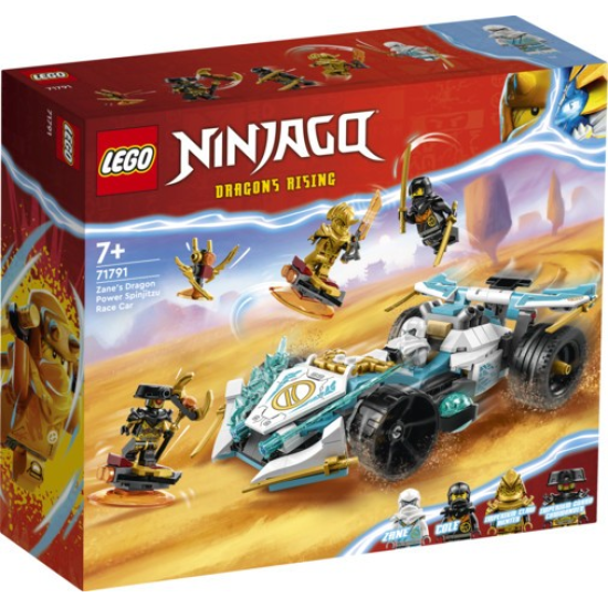 Lego Ninjago 71791 Zane’s Drakenkracht Spinjitzu Racewagen