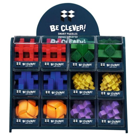 Be Clever! Smart Puzzels Maxi Gekleurd 6 Assorti