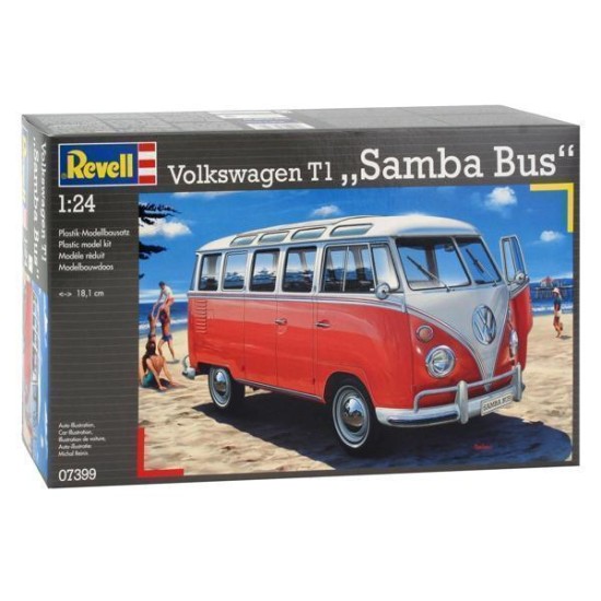 Volkswagen T1 Samba Bus Revell Modelbouwpakket