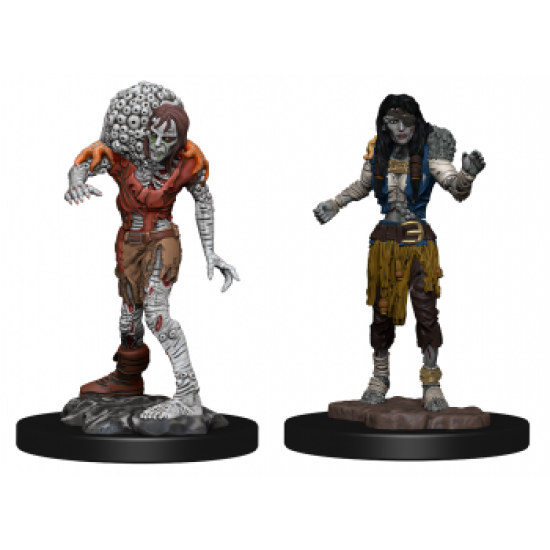 Dungeons And Dragons Nolzur's Marvelous Miniatures: Drowned Assassin  And  Drowned Asetic