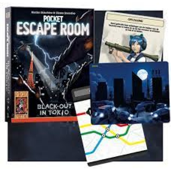 Pocket Escape Room Black-Out In Tokio