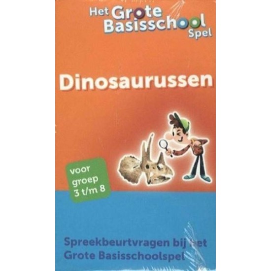 Grote Basisschool Spel Spreekbeurtvragen Set 3 - Dinosaurussen