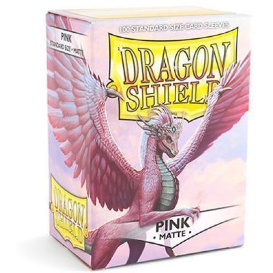 Sleeves Dragon Shield Matte - Pink (100Ct)
