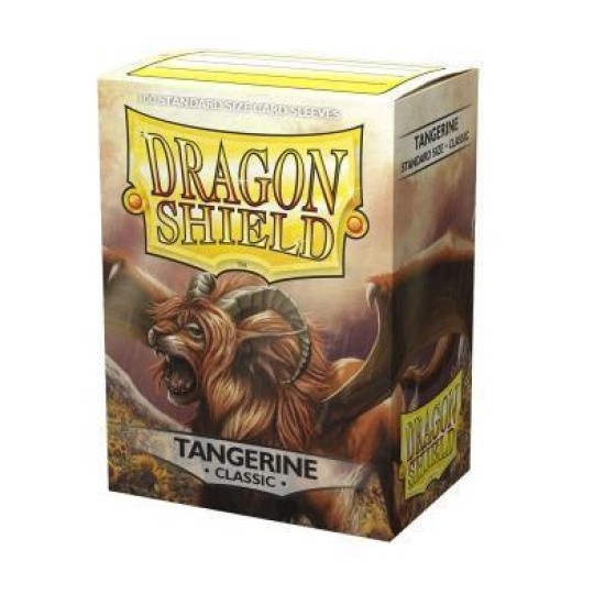 Sleeves Dragon Shield - Tangerine (100Ct)