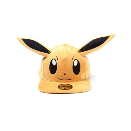 Pokemon Plush Snapback Cap Embarrassed Eevee