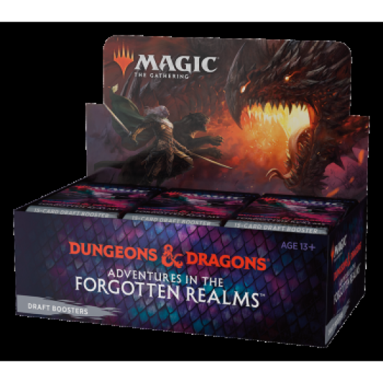 Magic The Gathering - Adventures In The Forgotten Realms Draft Booster (36 Packs) - En
