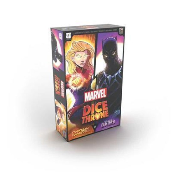 Dice Throne Marvel Captain Marvel  And  Black Panter