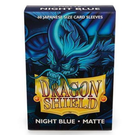 Sleeves Dragon Shield Matte Japanese Night Blue 60