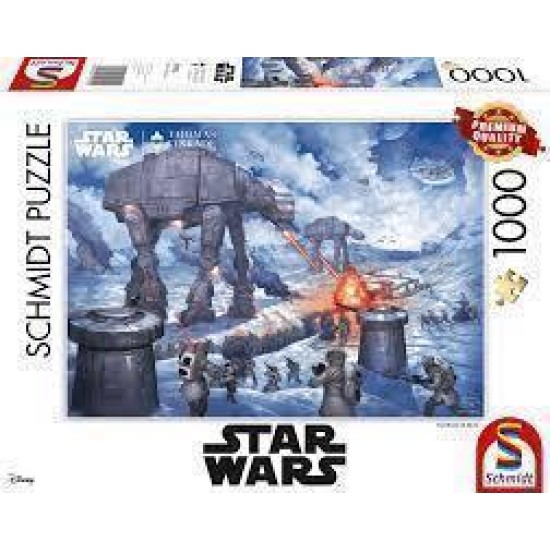 Star Wars De Slag Om Hoth 1000 Stukjes - Puzzel