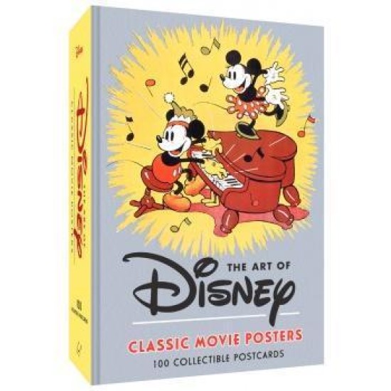 The Art Of Disney: Iconic Movie Posters: 100 Collectible Postcards - En
