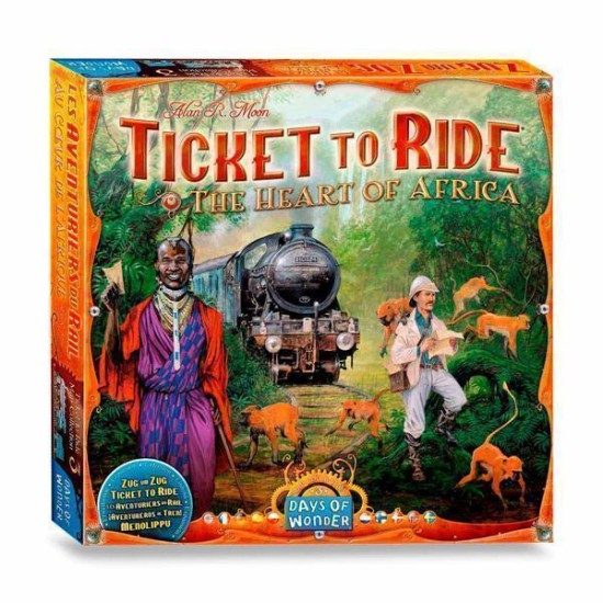 Ticket To Ride Afrika Bordspel