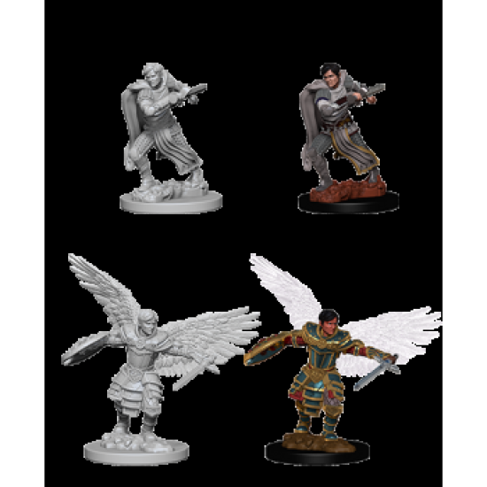 Dungeons And Dragons Nolzur's Marvelous Miniatures: Male Aasimar Fighter