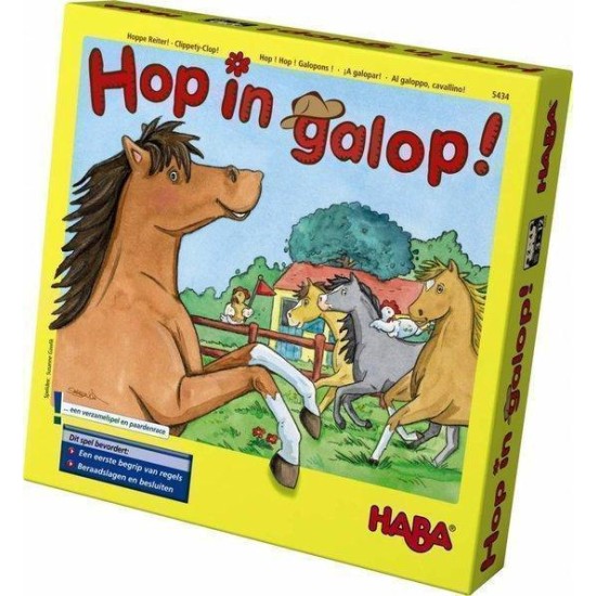 !!! Spel - Hop In Galop! (Nederlands) = Duits 1004321001 - Frans 1004321003