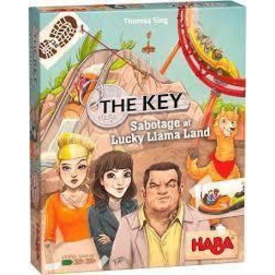 !!! Spel - The Key - Sabotage In Lucky Lama Land (Nederlands) = Duits 1305855001 - Frans 1305855003