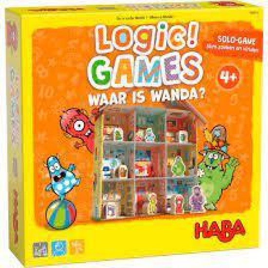 !!! Spel - Logic! Games - Waar Is Wanda? (Nederlands) = Duits 1306806001 - Frans 1306806003